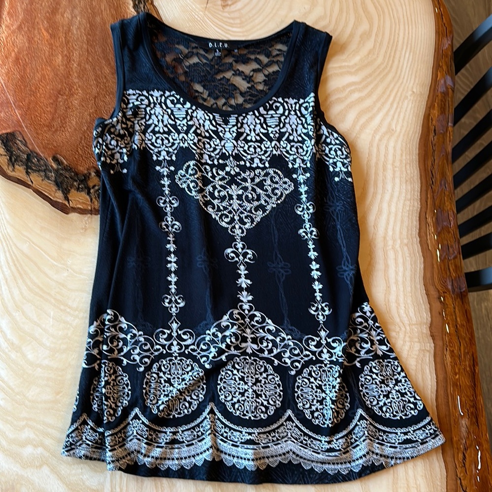 BLUE brand womens tank top small
